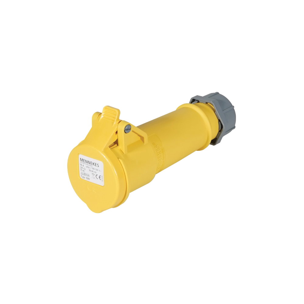 Mennekes 16A 110V 2P+E IP44 AM-TOP Socket (509) Mennekes 16A 110V 2P+E IP44 AM-TOP Socket (509)