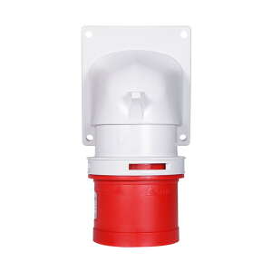 PCE 32A 415V 3P+N+E Angled Appliance Inlet (77725-6)