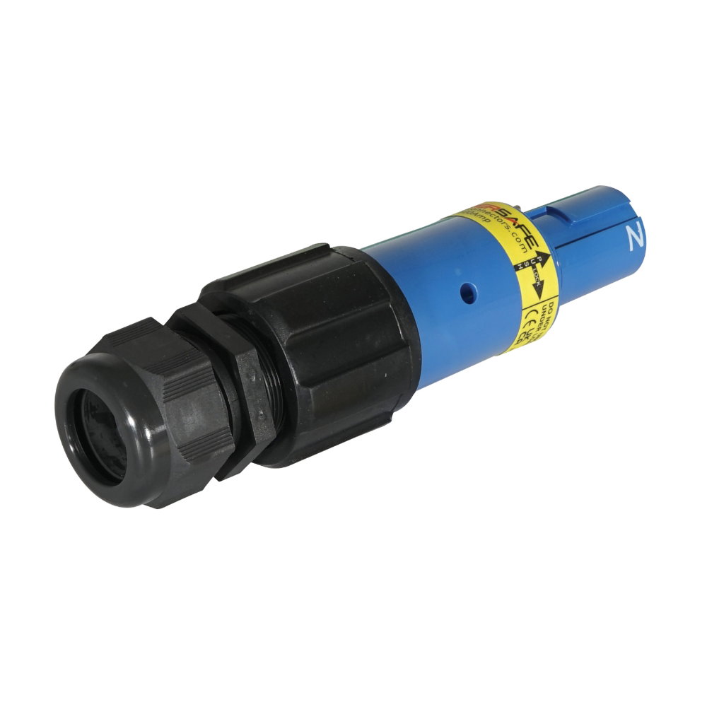 Elumen8 Powersafe 500A Line Drain 120mm2 Neutral Blue Elumen8 Powersafe 500A Line Drain 120mm2 Neutral Blue