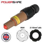 Elumen8 Powersafe 500A Line Drain 120mm2 L1 Brown