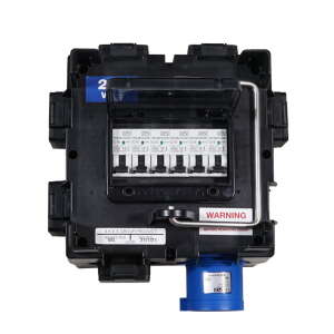 Elumen8 IMST Distribution Box 32A 240V In, 6 x 13A, 6 x DP 10A RCBO