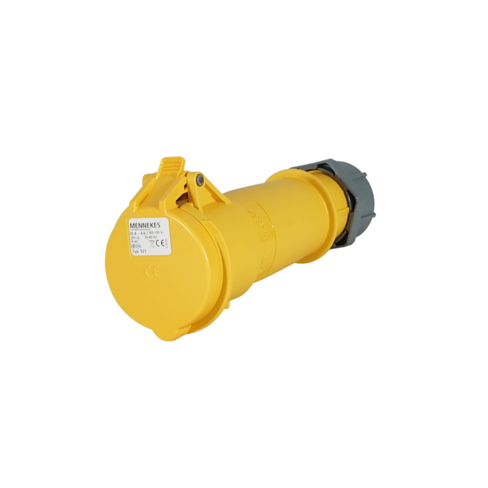 Mennekes 32A 110V 2P+E IP44 AM-TOP Socket (521) Mennekes 32A 110V 2P+E IP44 AM-TOP Socket (521)