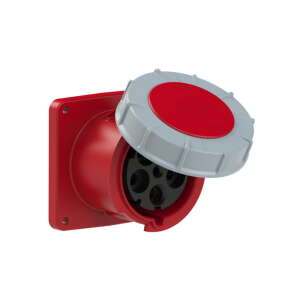 PCE 125A 415V 3P+N+E Panel Socket (3455-6)