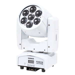 Equinox Fusion 120 Zoom MKII Wash Moving Head (White Housing)