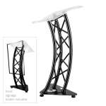Global Truss Truss Lectern Stage Black