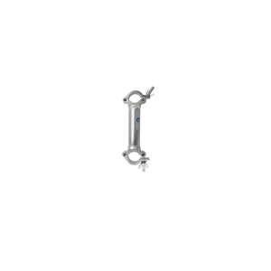 Global Truss 250mm Tube to Tube Coupler Silver