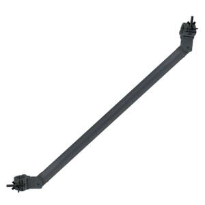 Global Truss 1.0m Corner Brace with Half Coupler Stage Black (5050B)