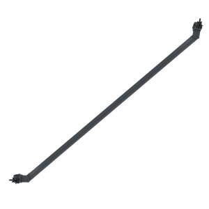 Global Truss 2.0m Corner Brace with Half Coupler Stage Black (5051B)