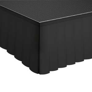 Global Truss GT Stage Deck Polyester Skirt 205 x 30cm Pleated