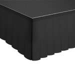 Global Truss GT Stage Deck Polyester Skirt 205 x 40cm Pleated