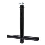 Global Truss F31PL Modular T Piece Drop Arm Stage Black 500mm (MOD05AB PL)