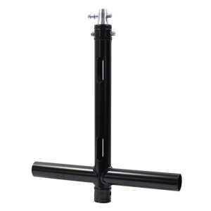 Global Truss F31PL Modular T Piece Drop Arm Stage Black 500mm (MOD05AB PL)