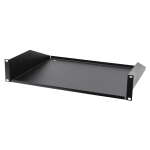 Penn Elcom 2U 19″ Rack Mount Shelf, Black (R1194/2UK)