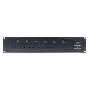 Penn Elcom PDU6SW 6-Way Rack PDU, Individually Switched
