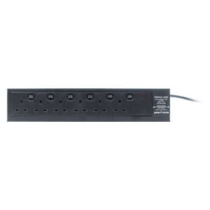 Penn Elcom PDU6SW 6-Way Rack PDU, Individually Switched