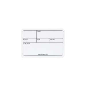 Penn Elcom Self-Adhesive Tour Label Small (D2101L)