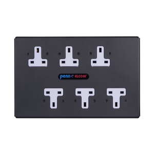 Penn Elcom PDU16-6UK 13A Stage / Truss Power Distribution Board