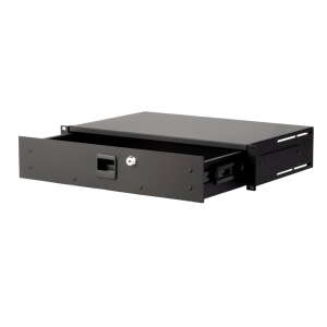 Penn Elcom 2U Touring Grade Rack Drawer, 10-inch shallow (R2293-10-2UK)