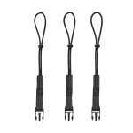 ELLER Ergodyne Detachable Lanyard Loops, Black (Set of 3)