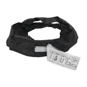 ELLER Black Softsteel 1 T WLL, Working Length 0.5 m