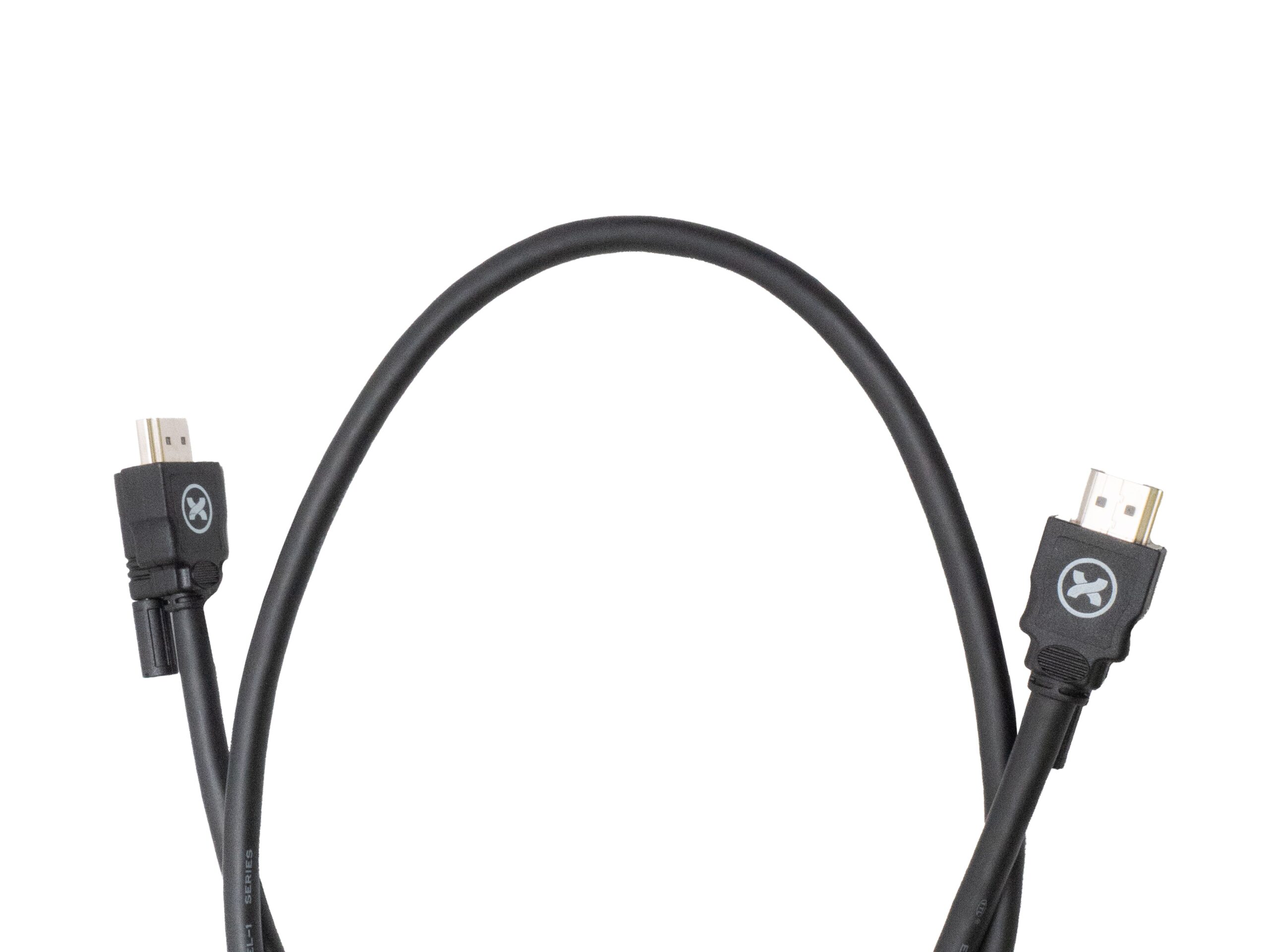 Theatrixx HDMI 2.0 4K Premium Cable with Locking Connectors - 1m