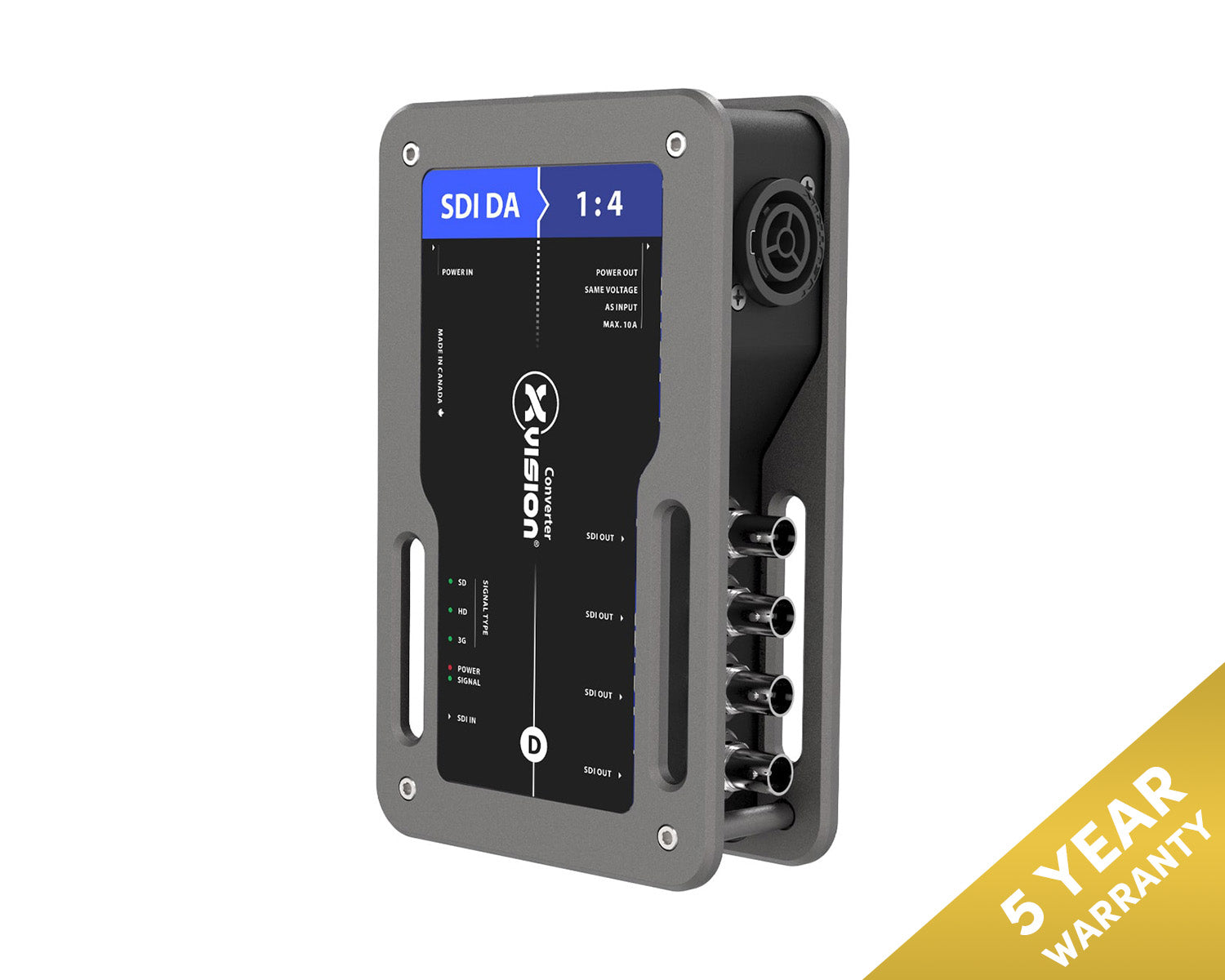Theatrixx xVision HD 1:4 3G-SDI Distribution Amplifier Splitter