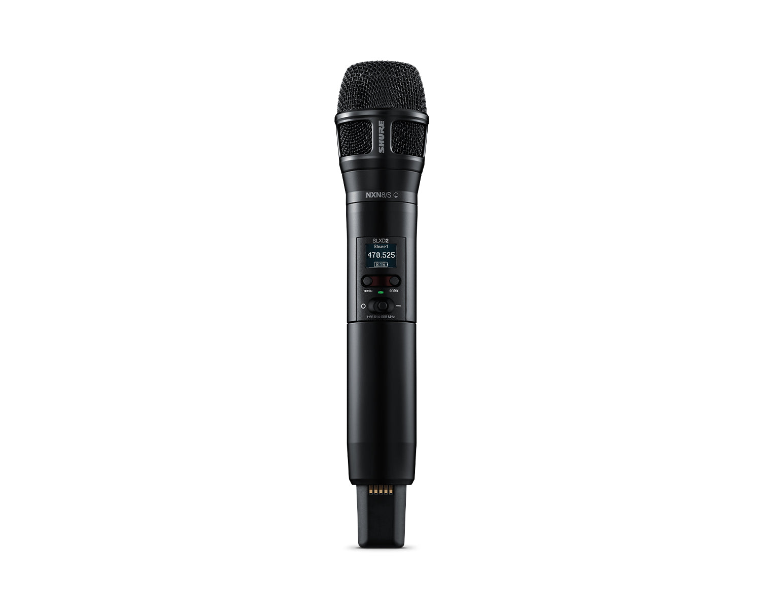 Shure SLXD2/N8SB SLXD2 Handheld Transmitter Nexadyne 8/S K59 (606-650 MHz)