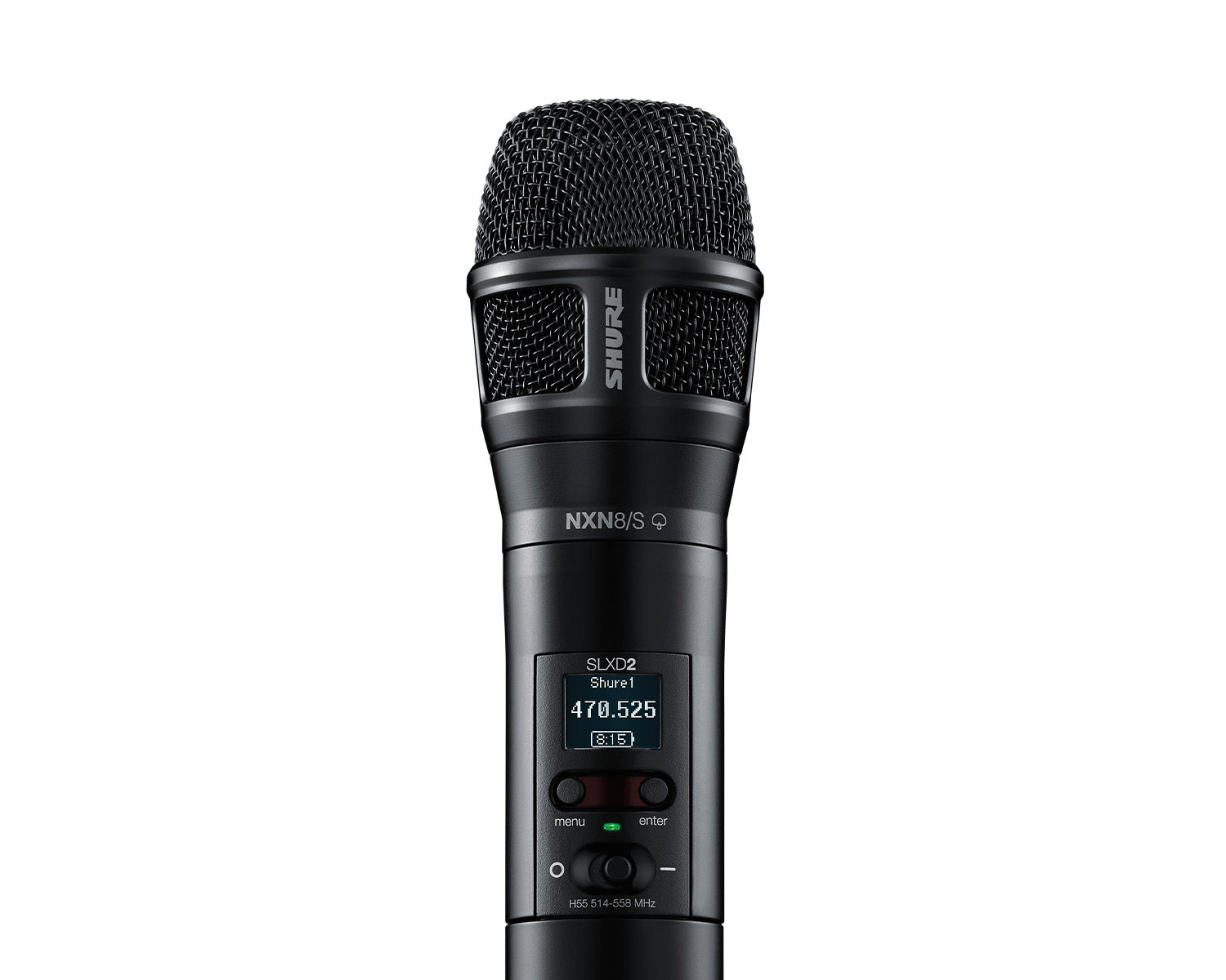 Shure SLXD2/N8SB SLXD2 Handheld Transmitter Nexadyne 8/S K59 (606-650 MHz)