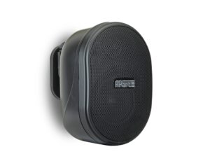 Biamp Apart OVO3T 3″ Oval Speaker 40W 100V Inc Bracket (Black)