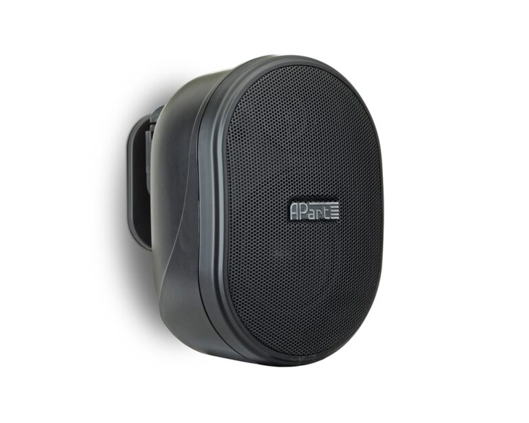 Biamp Apart OVO3T 3″ Oval Speaker 40W 100V Inc Bracket (Black)