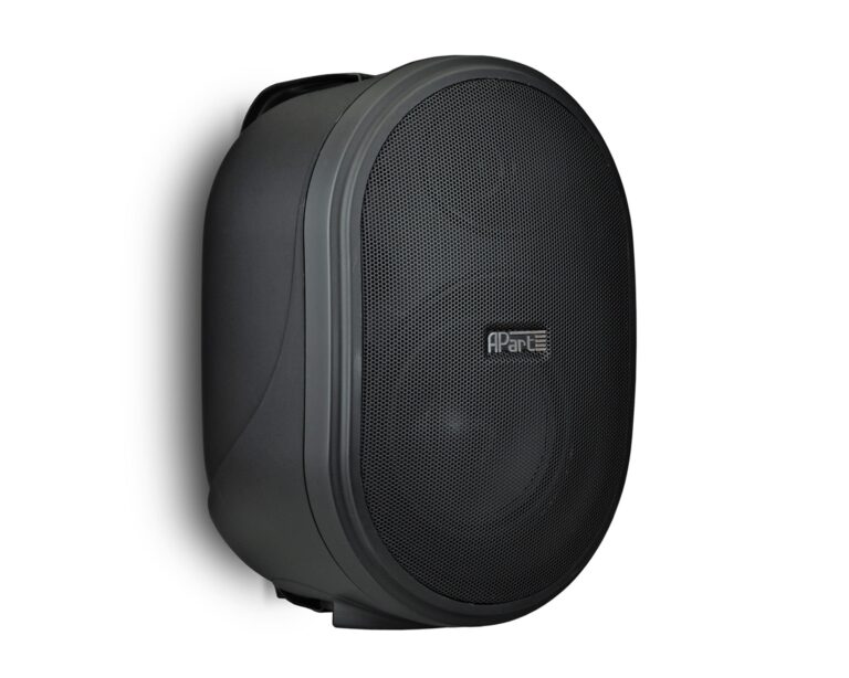 Biamp Apart OVO5T 5″ Oval Speaker 80W 100V Inc Bracket (Black)