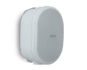 Biamp Apart OVO5T 5″ Oval Speaker 80W 100V Inc Bracket (White)