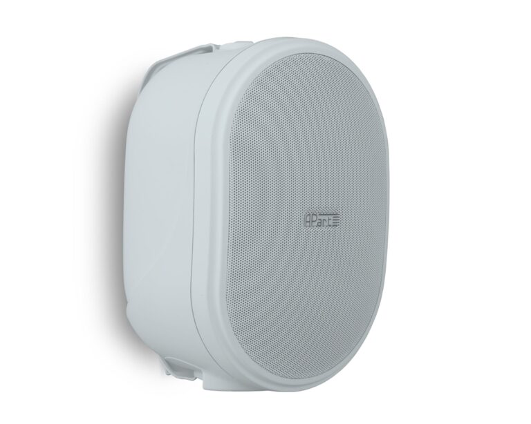 Biamp Apart OVO5T 5″ Oval Speaker 80W 100V Inc Bracket (White)