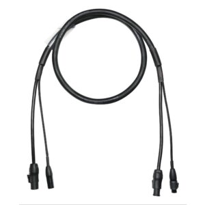 Elumen8 2m Combi 2.5mm IP65 Seetronic TR1 Power/ 5Pin DMX Cable