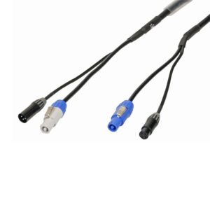 Elumen8 3m Combi 1.5mm Seetronic PowerTwist / 3-Pin DMX Cable