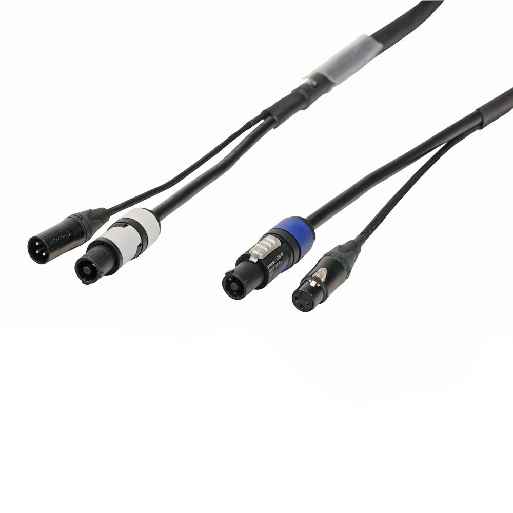 Elumen8 5m Combi 2.5mm Neutrik powerCON / 3-Pin DMX Cable Elumen8 5m Combi 2.5mm Neutrik powerCON / 3-Pin DMX Cable