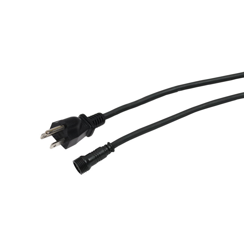 LEDJ 1.5m USA Grounded Plug – Hydralock Power Female Cable LEDJ 1.5m USA Grounded Plug - Hydralock Power Female Cable