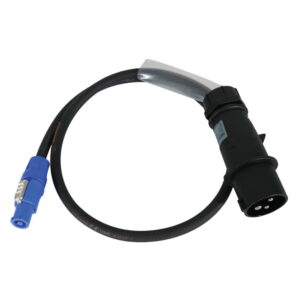 Elumen8 1m 2.5mm 16A Male Mennekes - powerCON Cable