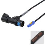 Elumen8 2m 2.5mm T-Connect to powerCON Cable