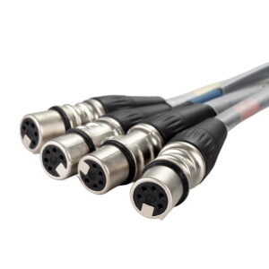 LEDJ etherCON to DMX Multicore Adaptor 5-Pin Female XLR Tails