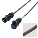Elumen8 20m 1.5mm 16A Male - 16A Female Cable, PCE Midnight