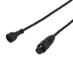 LEDJ 5m Hydralock DMX Male - Seetronic IP XLR 5-Pin Female Cable