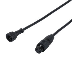 LEDJ 5m Hydralock DMX Male - Seetronic IP XLR 5-Pin Female Cable