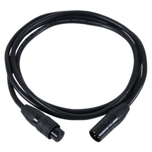 LEDJ 5m Seetronic IP 3-Pin Male XLR - 3-Pin Female XLR DMX Cable