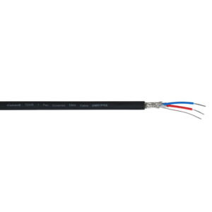 Elumen8 TOUR Screened 1 Pair DMX Cable DMX1PRB, 500m Drum Black