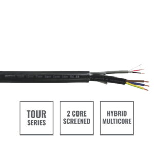 Elumen8 TOUR 1.5mm2 Power Signal Combi Cable PSC1.5B, 100m Reel
