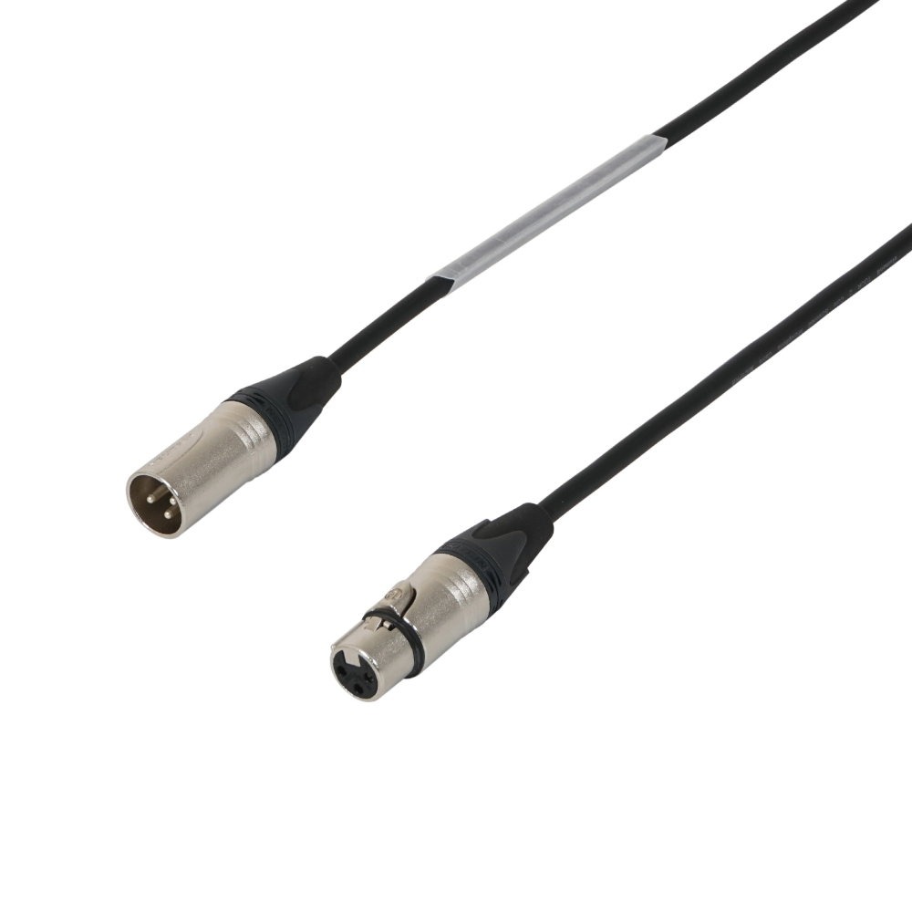 Elumen8 10m Neutrik XLR Male – XLR Female Microphone Cable, Silver Elumen8 10m Neutrik XLR Male - XLR Female Microphone Cable, Silver
