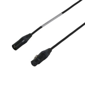 Elumen8 5m Neutrik XLR Male - XLR Female Microphone Cable, Black
