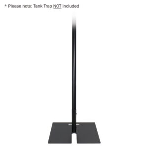 Elumen8 3m Aluminium Tube - 48.3 x 4mm, Stage Black