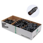 Neutrik XLR 3-Pin Male Plug Black NC3MXX-BAG-D (Pack of 100)